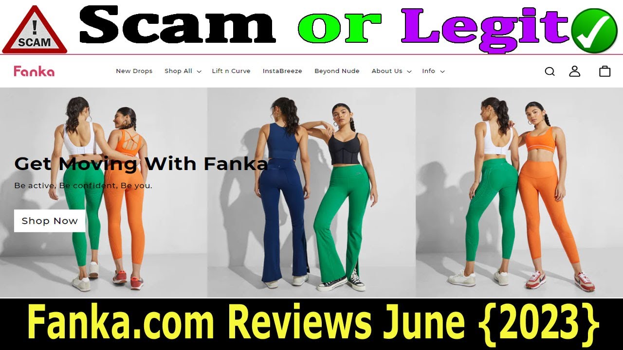 Fanka Leggings Reviews (Jun 2023) ⚠️ Is Fanka.com SCAM or LEGIT ?⚠️Scam  Advisor Report 