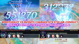 Wriothesley C0 Infinite Charged Atk Stellar-Conduct Really Destroy 7.0 Stygian Onslaught Dire
