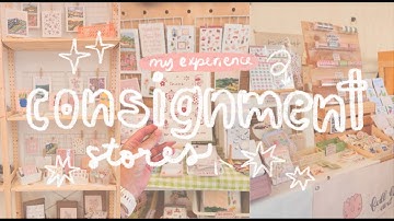 selling at consignment stores ~ being a featured artist for a month ~ small business vlog