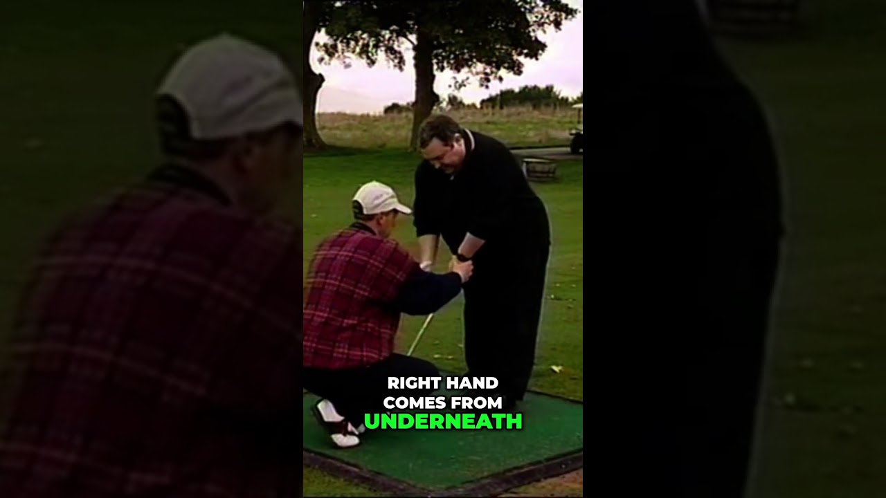 Master Golf Grip: Relaxed Hands, Powerful Swing! #shorts