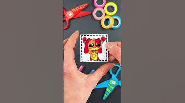 Amazing Paper Craft Trick with Dog Day by Smiling Critters 🐶#papercraft #smilingcritters #dogday