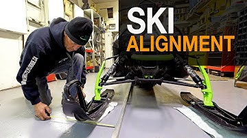 Snowmobile Ski Alignment without special tools