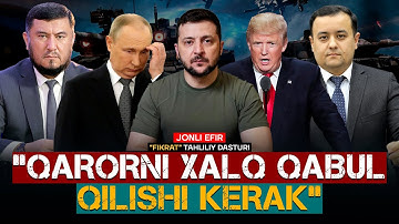 🔴JONLI EFIR: "Qarorni xalq qabul qilishi kerak"#fikratuz