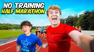 Running A Marathon With NO TRAINING *help me* by Carter Kench 553,625 views 6 months ago 11 minutes, 54 seconds