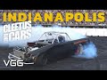 The Race Truck Started on FIRE and Racing Door to Door with Cleetus McFarland!