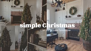 Simple Christmas | Decorating With Real Greenery