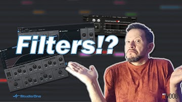 Studio One and low-pass, high-pass and other filters