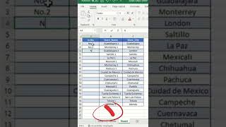 Numbered List with texts in Excel | Excel Tips and Tricks screenshot 1