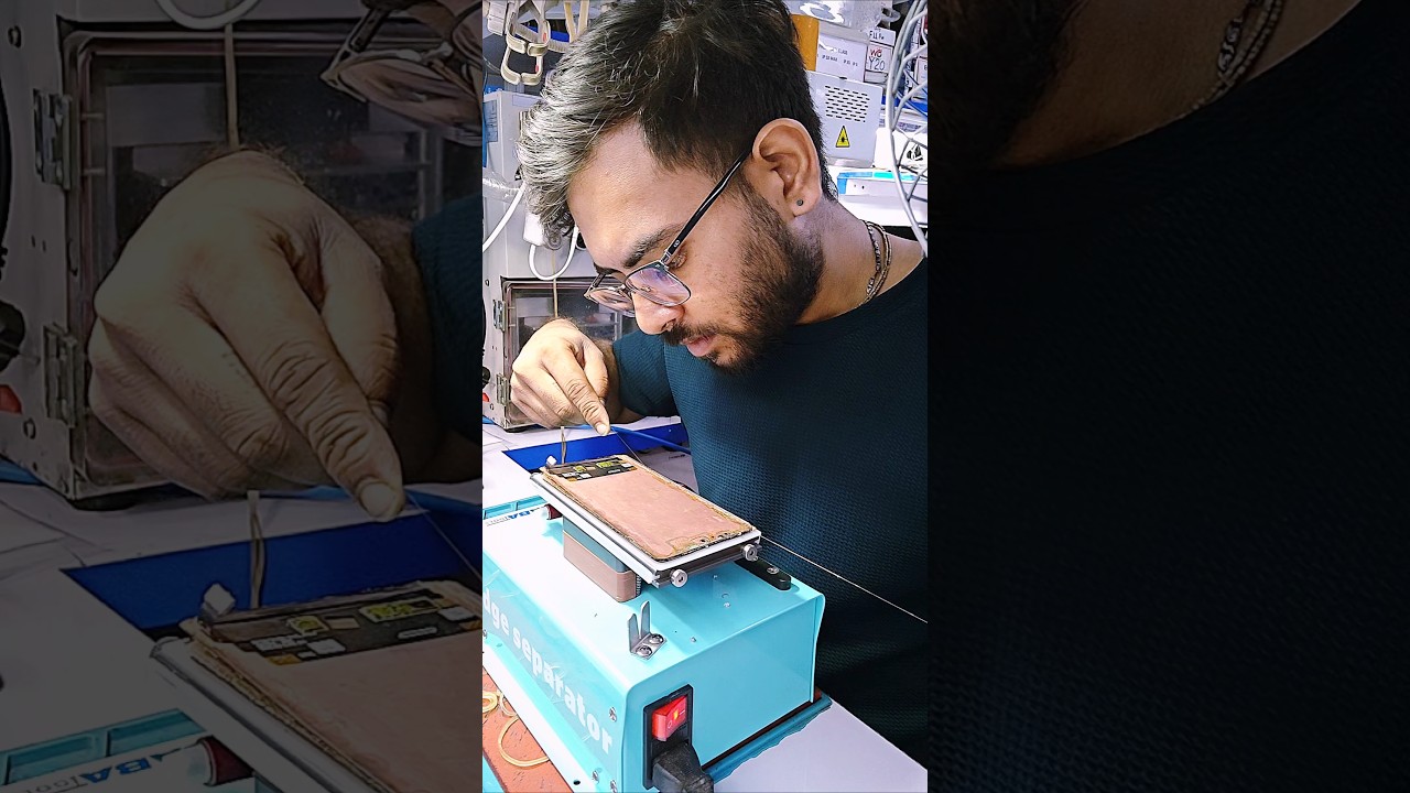 🤯 Edge glass cutting......Call 🤙+91 9319167665