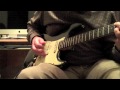 Jamming to Johnny Winter on a 1964 Stratocaster