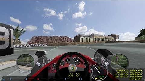 rFactor v1 - mod F1 1965 - 1 lap at Montecarlo