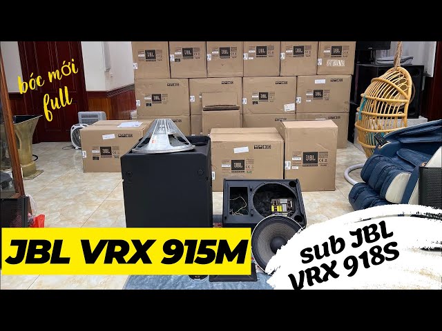 Nội Thất JBL VRX 915M & JBL VRX 918S Mới Nguyên Hộp, Giá Hỗ Trợ Lên Tới Hơn 50% | Hoàng Nam Audio