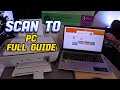 How to Scan Your Document With HP Deskjet To Your PC ~ Full Guide.