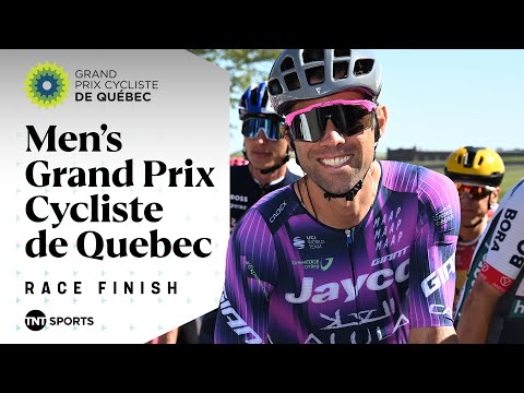 SPECTACULAR FINISH! 👏 | 2025 Men’s Grand Prix Cycliste de Quebec Final KM's | TNT Sports Cycling