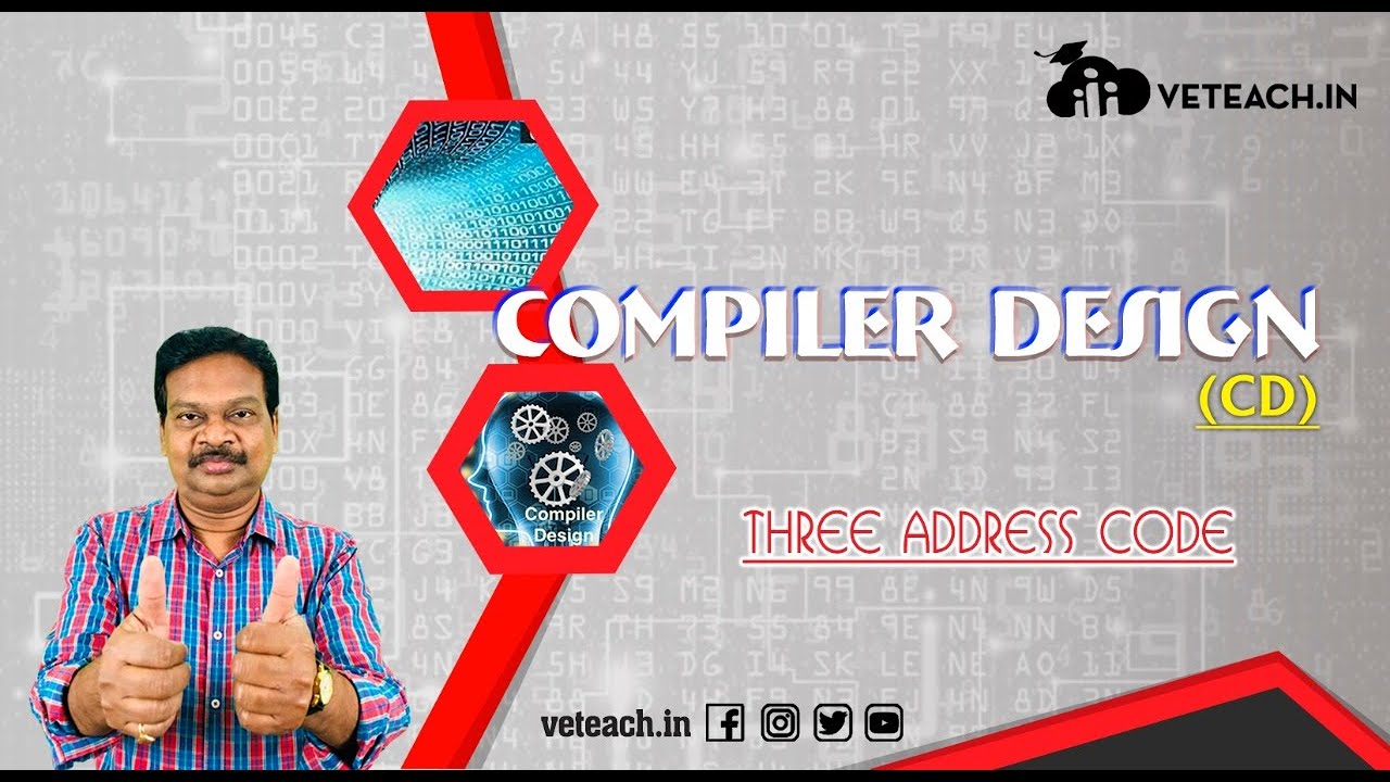 THREE ADDRESS CODE IN COMPILER DESIGN - YouTube