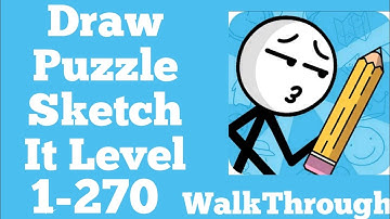 Draw Puzzle - Sketch It All Levels 1-270 WalkThrough | Fazie Gamer