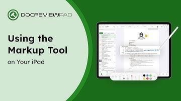 Using the Markup Tool in DocReviewPad