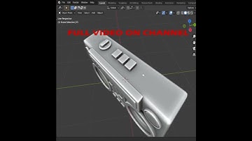 Boombox 3D Modeling #shorts #b3d #blender #blender3d #3dmodeling #blendertutorial #youtubeshorts