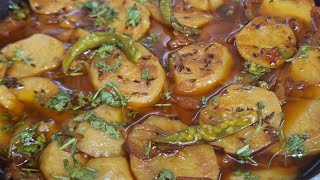 Behtreen aloo tamatar ki juicy katli ki  sabji🤤🤤 #aloore#alootam#food#aloo 