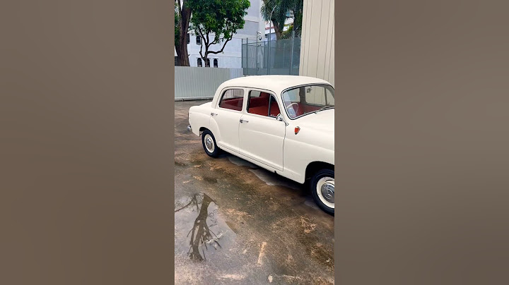 Mercedes-Benz “Ponton” 😮‍💨🥸