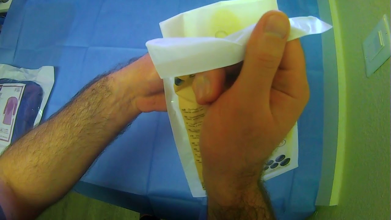 Opening Gown/Gloves On The Sterile Field YouTube