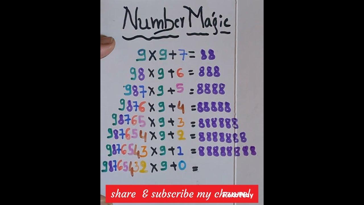 number magic tricks/8 number magic tricks/cool maths magic tricks 