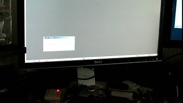 pyMCU using pyQt4 GUI with a slider to control the PWM output for an LED.