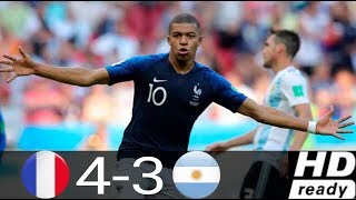 Francia vs Argentina 4-3 DirecTV Sports (Relato Pablo Giralt) Mundial Rusia 2018