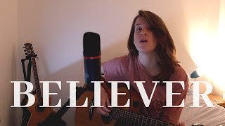 Video thumbnail of "BELIEVER - IMAGINE DRAGONS (Gaby Cover)"