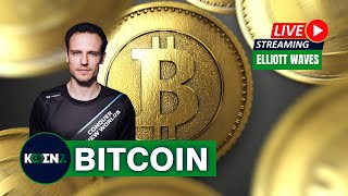 🔴LIVE Bitcoin Elliott Wave Analysis | Trading Psychology | Chatting