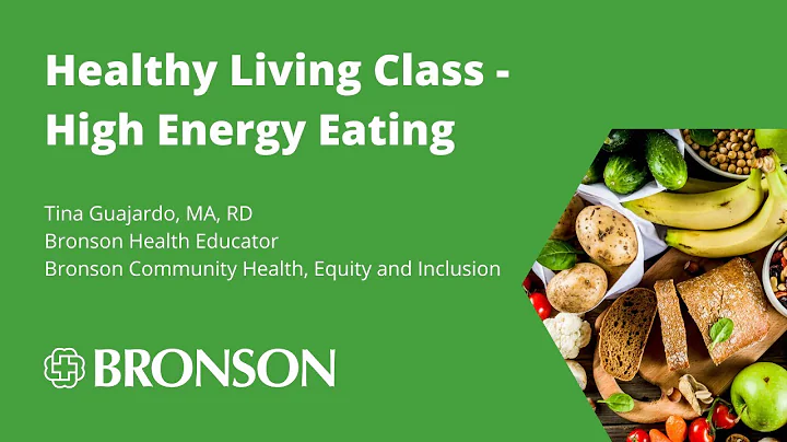 Healthy Living Class:  High Energy Eating
