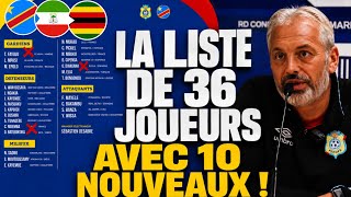 🚨 THE 36-PLAYER ROSTER FINALIZED WITH THE ARRIVAL OF 10 NEWCOMERS... 😱🇨🇩