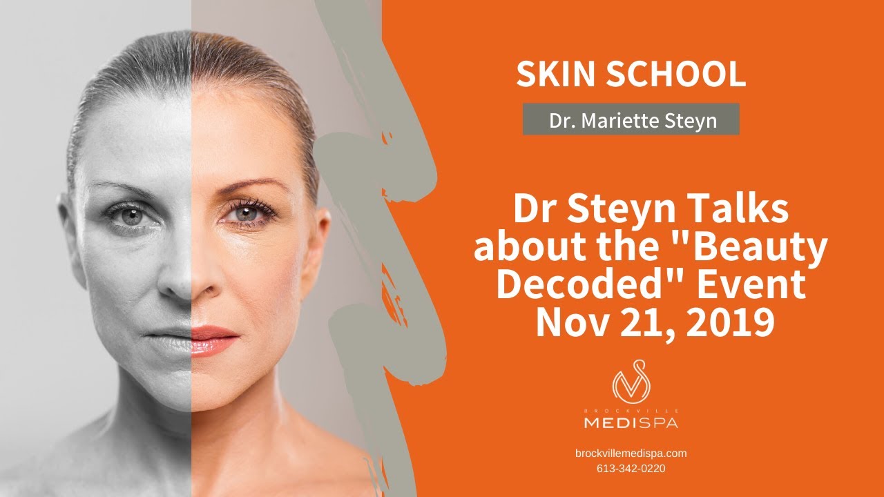 Brockville Medispa Hosts Beauty Decoded Event Nov 21st, 2019