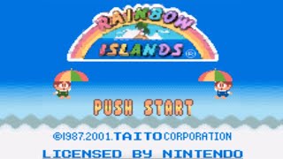 [Rainbow Islands] Full Gameplay (Game Boy Color) screenshot 5