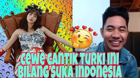 VIRAL KINI...!!! CEWE CANTIK DARI TURKI INI BILANG KALAU DIA SUKA INDONESIA - Ome. TV Internasional