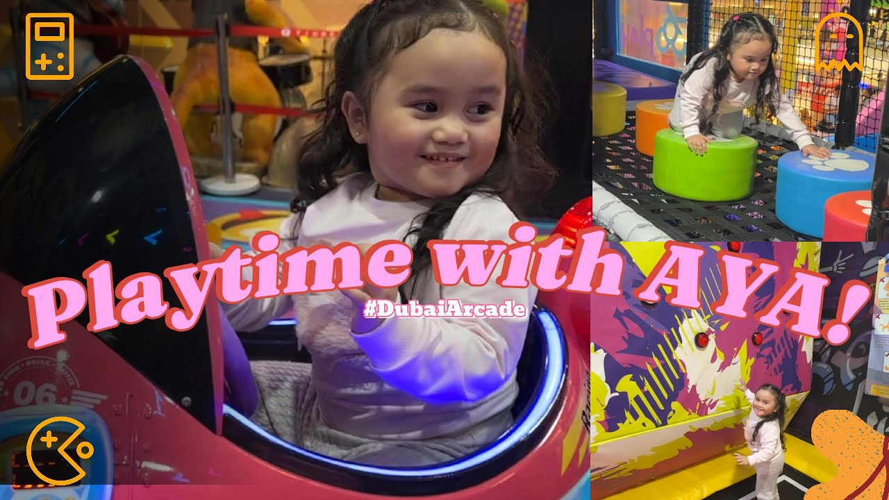 [4K] Playtime with my Pamangkin Aya! Dubai Arcade Bonding and Fun Experience