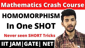 Complete Homomorphism in one Shot | All concepts amd Examples