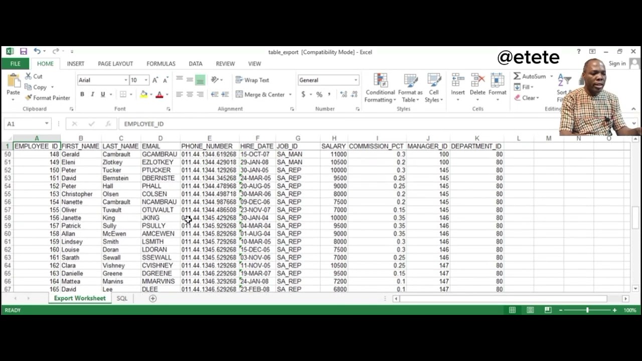 Exporting to EXCEL and introducing Python Language. pt56 - YouTube