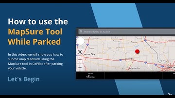 Trimble CoPilot | How to Use the MapSure Tool While Parked | Trimble Transportation