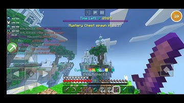 Minecraft pe | The hive | Skywars | almost win but there