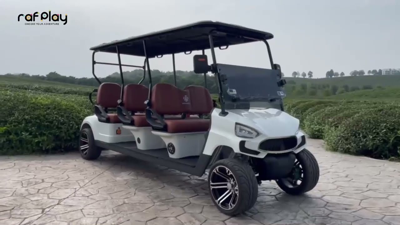 Green Rider Electric Golf Cart Buggy 6 Seater by Megawheels Only In Dubai