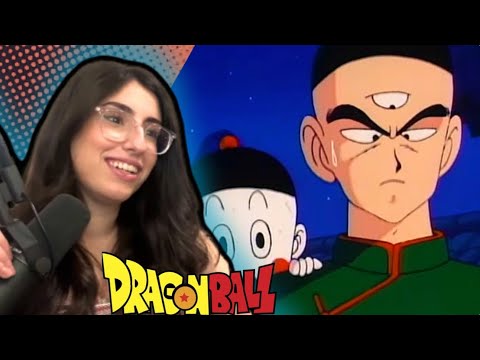WE MEET TIEN!! DRAGON BALL Episode 82 REACTION | DB