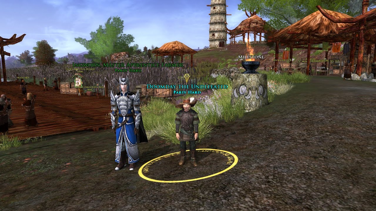 LOTRO (Лотро) | Приключения на Белегаере, часть 4. - YouTube