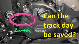 2 Clicks Out: Can The Track Day Be Saved? ft. ZX-6R