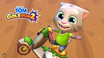 Talking Tom Gold Run 2 - Gameplay Walkthrough Part 9 - Tom Character (iOS, Android)
