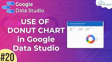 Use of Donut Chart in Google Data Studio - Google Data Studio (Part 20) | WsCube Tech