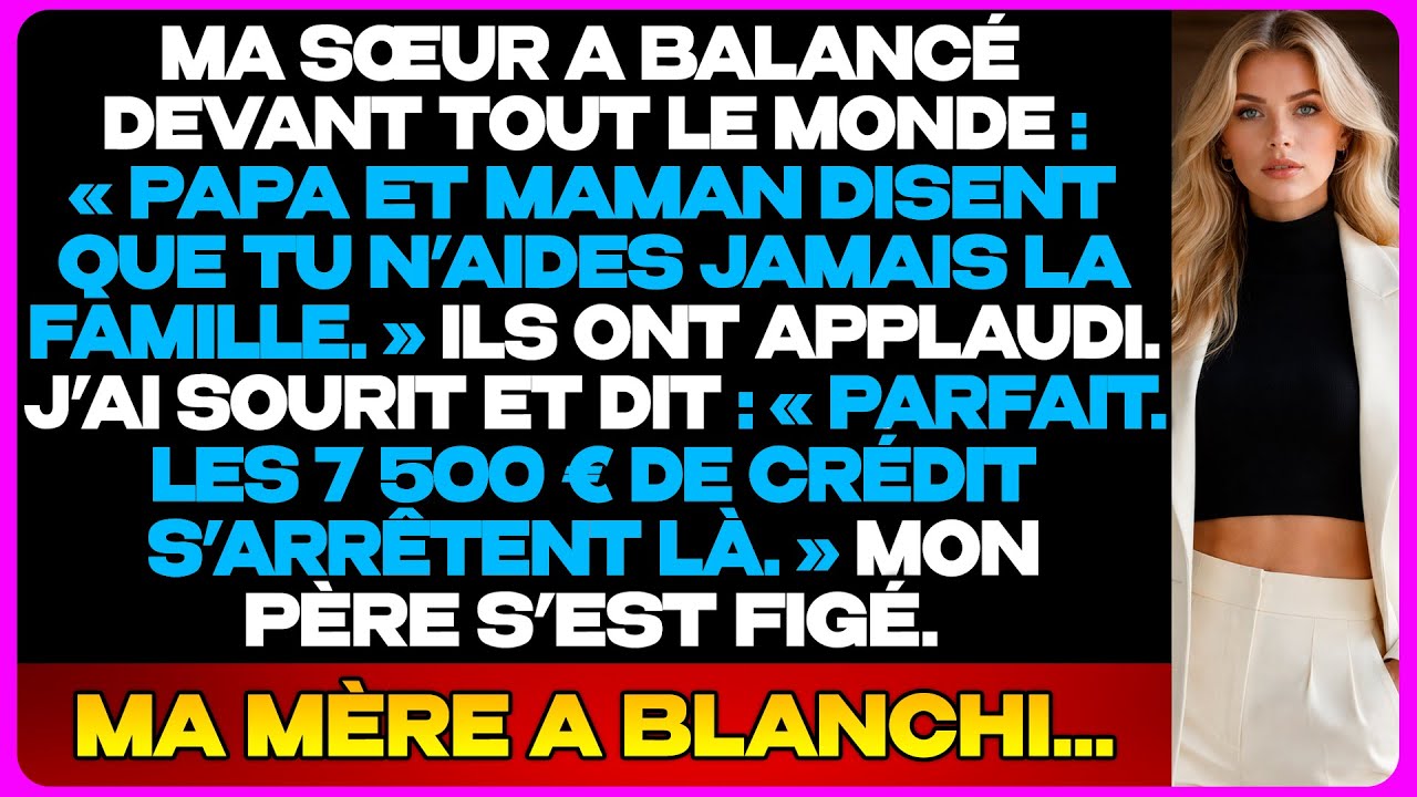 Ma Sœur A Dit : « Tu N’Aides Jamais La Famille. » J’ai Arrêté De Payer Le Crédit...
