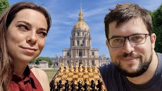 I Challenged the World Blitz Chess Champion Grandmaster | Dina vs MVL in Paris