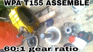 REDUCTION GEAR REBUILD ( WPA T155 ) 60:1 RATIO | FOR ANCHOR WINCH