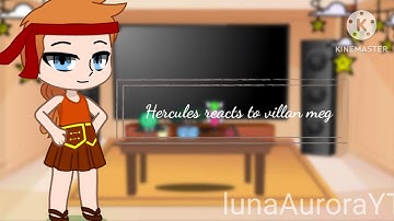 Hercules react to villain meg { no part 2}